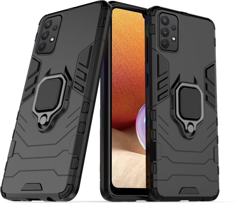 mCase Back Cover for Samsung Galaxy A32  (Black, Shock Proof, Pack of: 1)