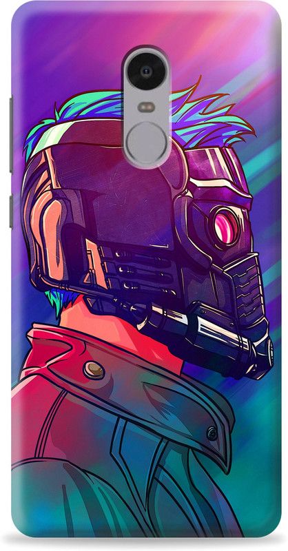 Loffar Back Cover for Mi Redmi Note 4  (Multicolor, Shock Proof)