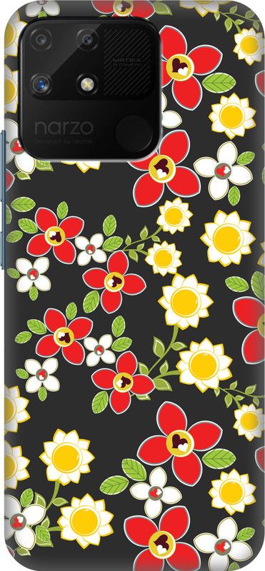 Lilliput Back Cover for realme Narzo 50A  (Multicolor, Hard Case, Pack of: 1)