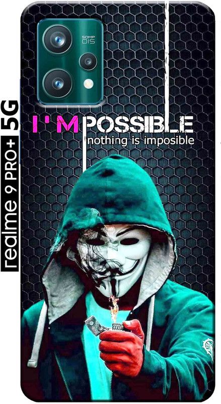 TrenoSio Back Cover for Realme 9 Pro Plus 5G 2612  (Multicolor, Anti-radiation, Silicon, Pack of: 1)
