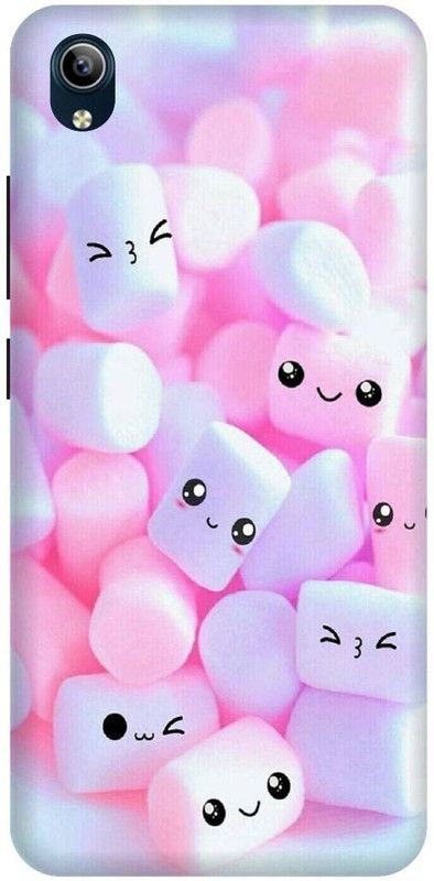 Bluvver Back Cover for Vivo Y90,1908, Printed Cute Smile Emoji,Back Cover  (Multicolor, Hard Case, Pack of: 1)