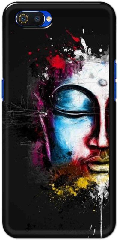 NDCOM Back Cover for Realme C2 Lord Budha Face Printed  (Multicolor, Hard Case, Pack of: 1)
