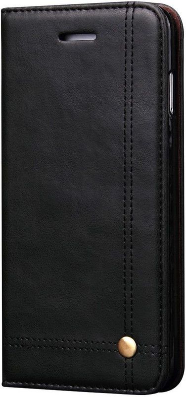 Bepak Wallet Case Cover for Apple iPhone X / iPhone XS (5.8 Inch)  (Black, Dual Protection, Pack of: 1)