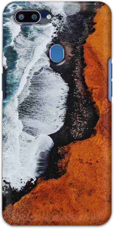 NDCOM Back Cover for Realme 2 Ocean Beach Wave Printed  (Multicolor, Hard Case, Pack of: 1)