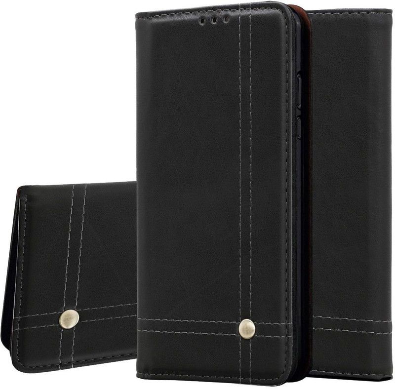 Pirum Wallet Case Cover for Samsung Galaxy Note 9 / Galaxy Note9  (Black, Dual Protection, Pack of: 1)