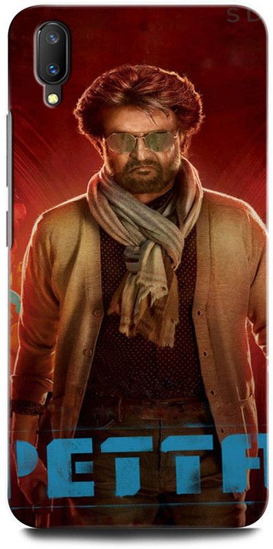 ORBIQE Back Cover for Vivo V11 Pro 1804 RAJINI KANTH, SUPER STAR, SOUTH STAR, DRAVIDIAN  (Multicolor, Hard Case, Pack of: 1)
