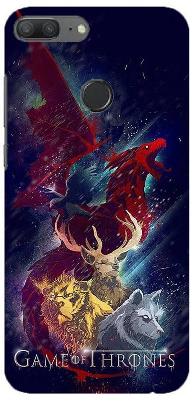NDCOM Back Cover for Huawei Honor 9 Lite Games Of Thrones Printed  (Multicolor, Hard Case, Pack of: 1)