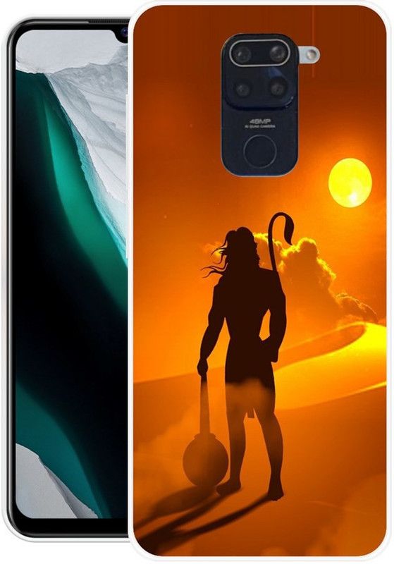 DESILOVE Back Cover for Redmi Note 9  (Multicolor, Grip Case, Silicon, Pack of: 1)