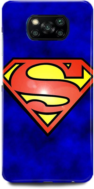 MP ARIES MOBILE COVER Back Cover for POCO X3  (Blue, Hard Case, Pack of: 1)