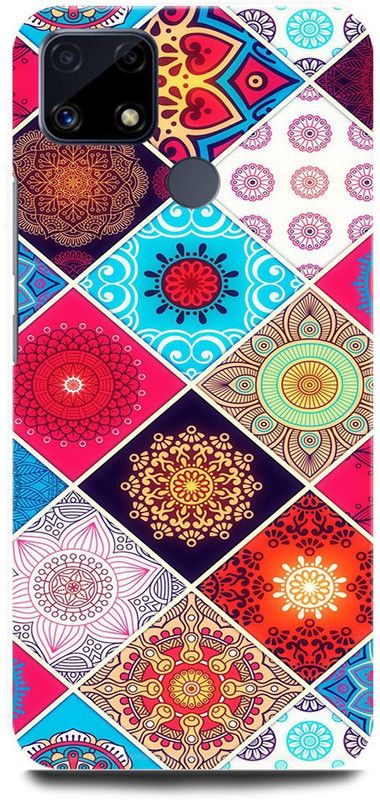 FRONK Back Cover for Realme C25s, RMX3197, MANDALA, ART, ABSTRACT, ART  (Multicolor, Hard Case, Pack of: 1)