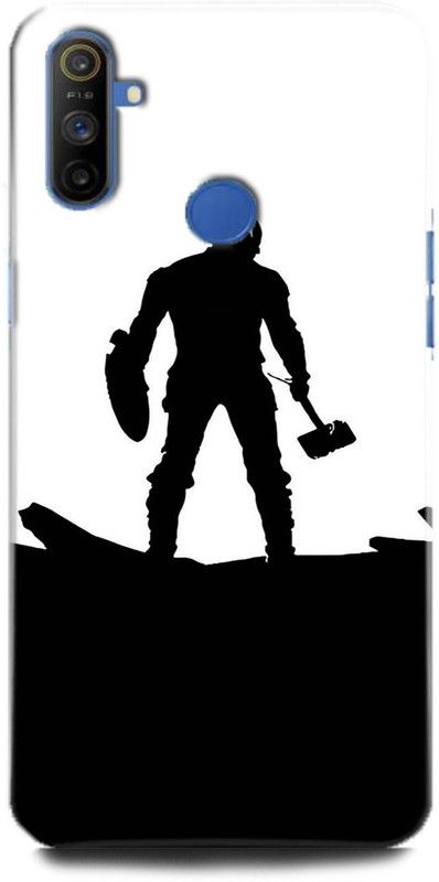 Afterglow Back Cover for Realme Narzo 20A CAPTAIN AMERICA, AVENGERS, MARVEL, COMICS, SHEILD, SUPERHERO  (Multicolor, Shock Proof, Pack of: 1)