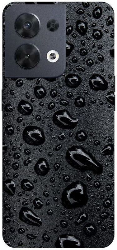 Wall Art Back Cover for OPPO RENO 8 (5G) Rain, Splash, Sky Printed  (Multicolor, Dual Protection, Pack of: 1)