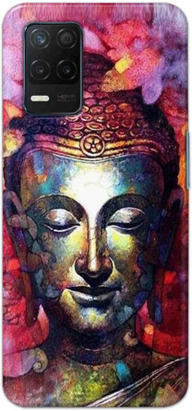NDCOM Back Cover for Realme 8 5G Lord Budha Art Printed  (Multicolor, Hard Case, Pack of: 1)