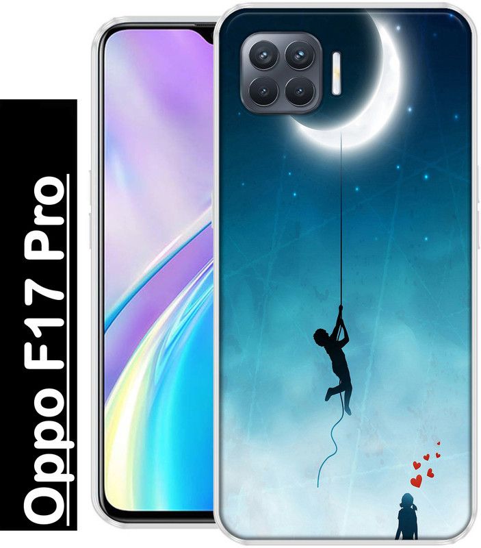 redfly Back Cover for Oppo F17 Pro  (Multicolor, Grip Case, Silicon, Pack of: 1)