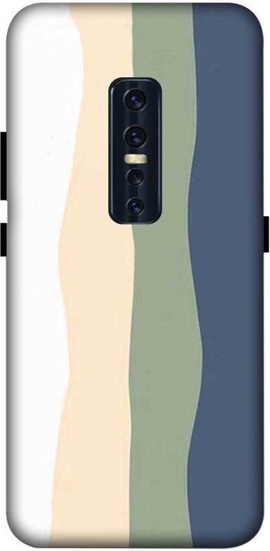 NDCOM Back Cover for VIVO V17 PRO  (Multicolor, Hard Case, Pack of: 1)