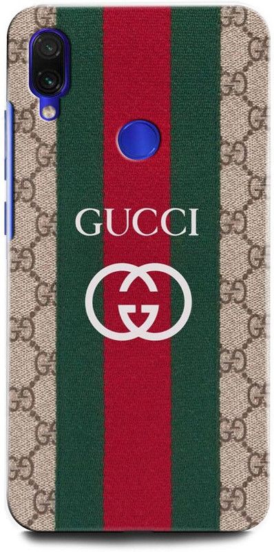 INTELLIZE Back Cover for Redmi Note 7 Pro MZB7700IN GUCCI, GUCCI LOGO, GUCCI EMBLEM,  (Multicolor, Hard Case, Pack of: 1)