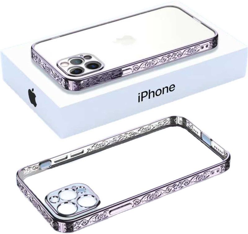 CARTGEAR Back Cover for Apple iPhone 12 Pro  (Purple, Pack of: 1)