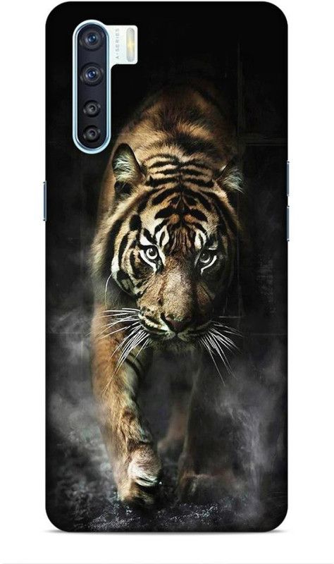Printabulous Back Cover for Oppo F15  (Black, Brown, Waterproof)