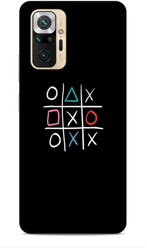 CRAFTARA Back Cover for Xiaomi Redmi Note 10  (Black, Hard Case)