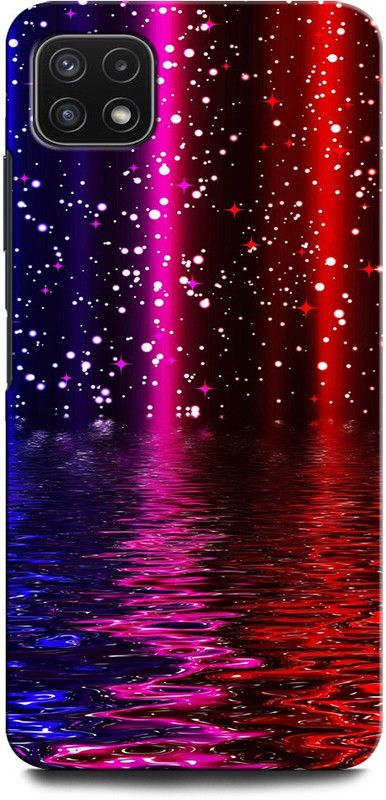 GRAFIQE Back Cover for SAMSUNG Galaxy A22 5G RAINBOW, ABSTRACT, COLORFULL, PAINTING, STRIPES  (Multicolor, Shock Proof, Pack of: 1)
