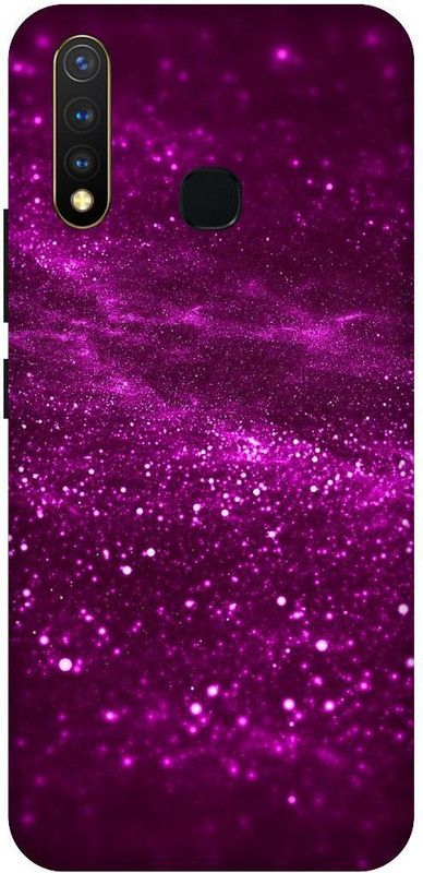 SSMORYA Back Cover for Vivo Y19 Pink, Design Printed Back Cover  (Multicolor, Waterproof, Pack of: 1)