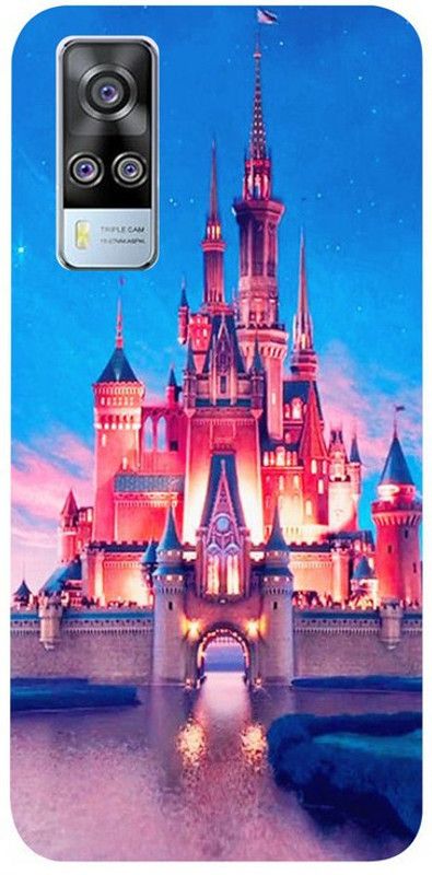 Golden Mask Back Cover for Vivo Y51A Disneyland  (Multicolor, Waterproof, Silicon, Pack of: 1)