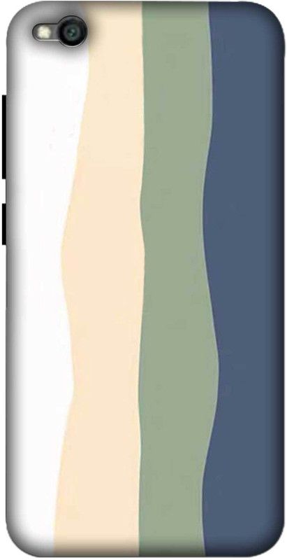 NDCOM Back Cover for REDMI GO Color Stripes Printed  (Multicolor, Hard Case, Pack of: 1)