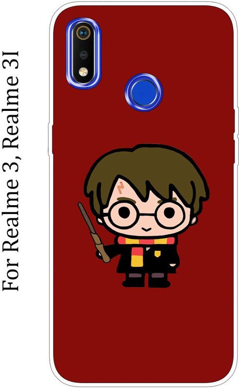 mitzvah Back Cover for realme 3i, realme 3  (Multicolor, Grip Case, Silicon, Pack of: 1)