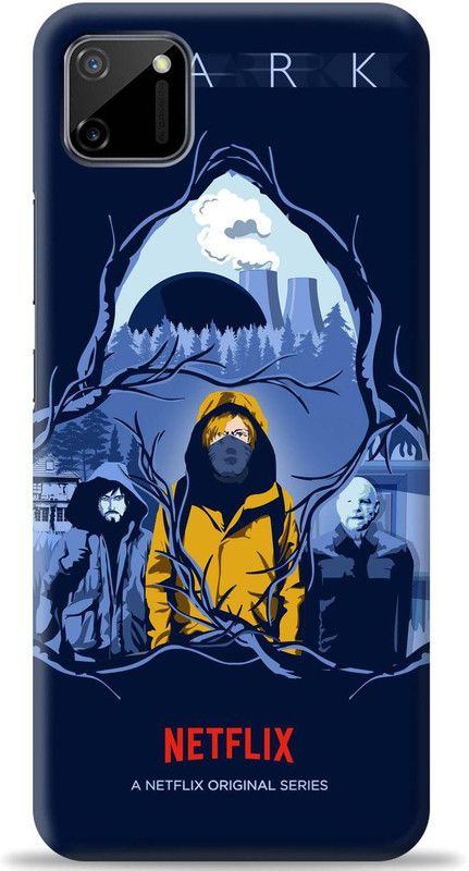 Swagr Back Cover for Realme C11  (Blue, Shock Proof)