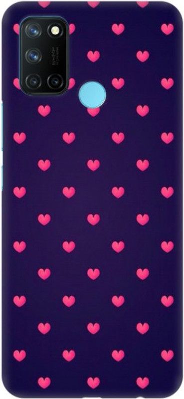COBIERTAS Back Cover for Realme 7i  (Pink, Purple)