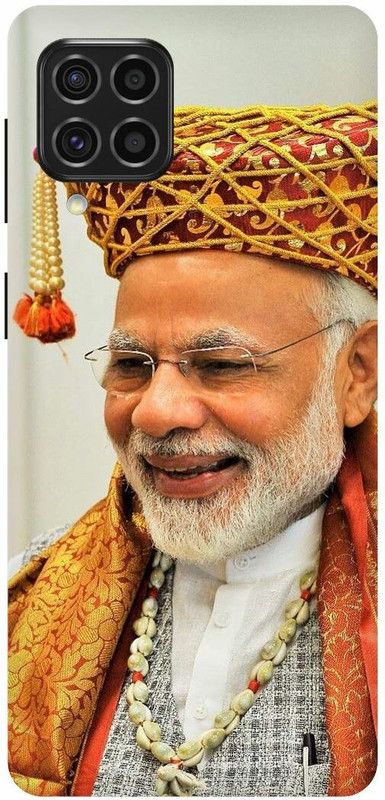THE NARAYANA COLLECTIONS Back Cover for SAMSUNG GALAXY F22-MODI,BJP,NARENDRA,BHAJPA  (Multicolor, Hard Case, Pack of: 1)