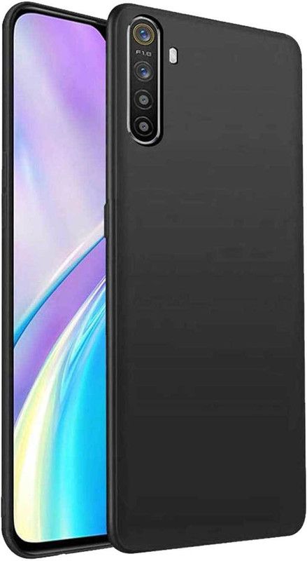 RRTBZ Back Cover for Realme XT, Realme X2  (Black)