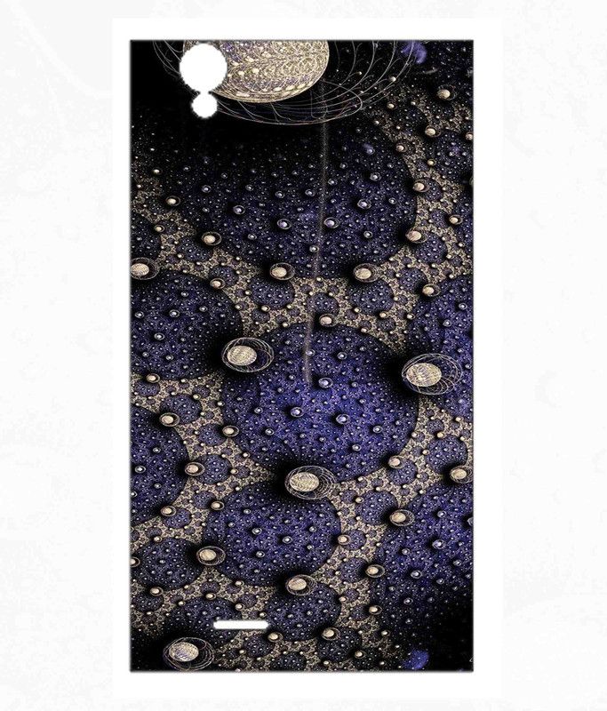 Snooky XOLO A600 Mobile Skin  (Blue)
