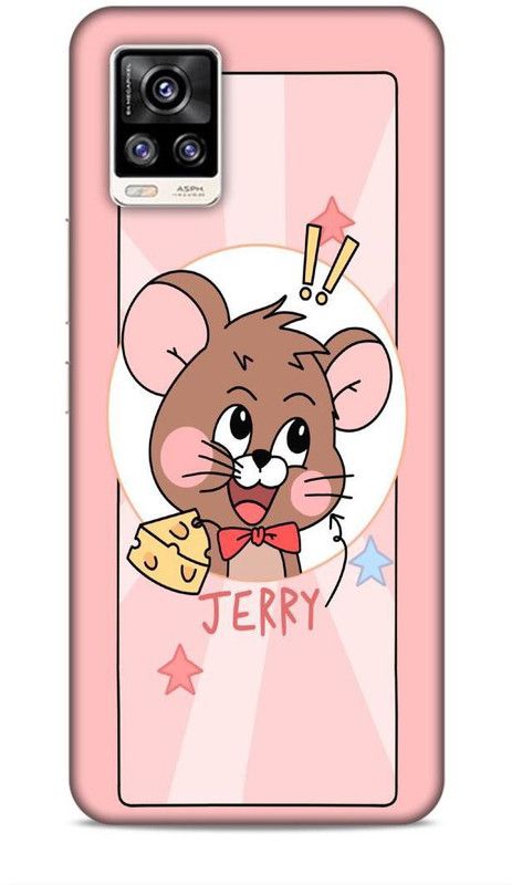 Printastic Back Cover for Vivo V20  (Pink)