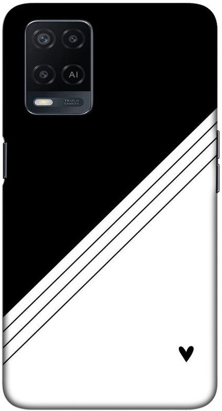 CROKIAN Back Cover for Oppo A54 Designs Back Cover  (White, Hard Case, Pack of: 1)