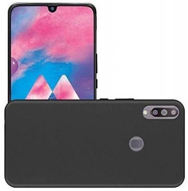 AKSHUD Back Cover for Samsung Galaxy M30  (Black, Shock Proof, Pack of: 1)
