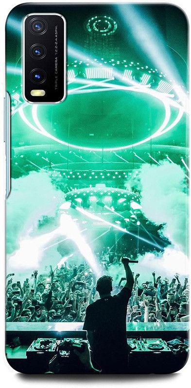 GRAFIQE Back Cover for Vivo Y20 V2029 MARSHMELLO, DJ, EDM, MUSIC, SMILEY, MARTIN GARRIX  (Multicolor, Shock Proof, Pack of: 1)