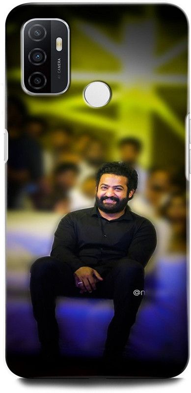 ORBIQE Back Cover for OPPO A53 CPH2127 JRNTR, NTR, HERO, TOLLYWOOD, NANDAMURITARAKARAMARAOJR  (Multicolor, Shock Proof, Pack of: 1)
