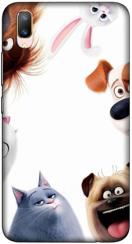 CROKIAN Back Cover for ViVO V11 Pro Animation Back Cover  (Multicolor, Hard Case, Pack of: 1)