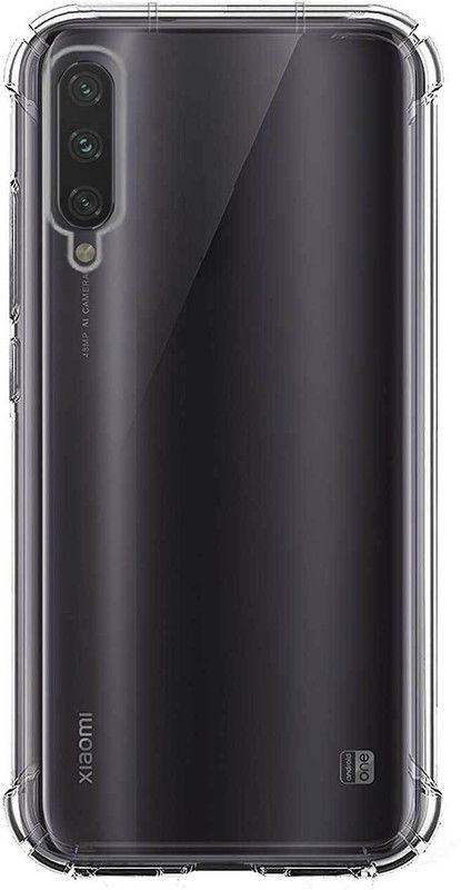 RRTBZ Back Cover for Xiaomi Mi A3  (Transparent, Shock Proof, Silicon, Pack of: 1)