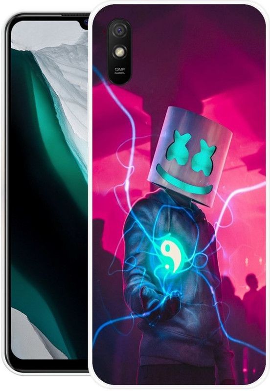 SHIVKUDI Back Cover for Mi Redmi 9A Sport, Mi Redmi 9i Sport, Mi Redmi 9A, Mi Redmi 9i  (Multicolor, Grip Case, Silicon)