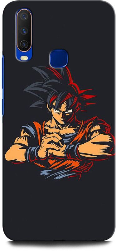 GRAFIQE Back Cover for VIVO Y12 DRAGONBALL, GOKU, POSTER, VEGETA, GOHAN, TEIN, CARTOON, GOHAN  (Multicolor, Shock Proof, Pack of: 1)