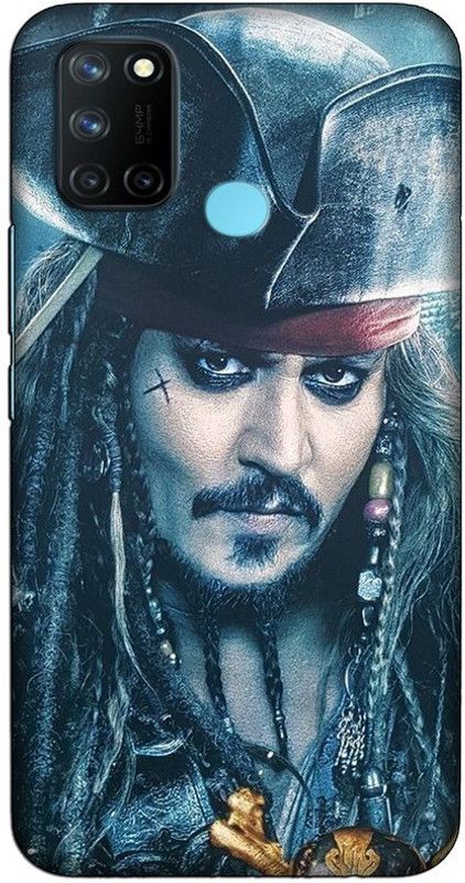 CROKIAN Back Cover for Realme 7i Johny Deep Back Cover  (Multicolor, Hard Case, Pack of: 1)