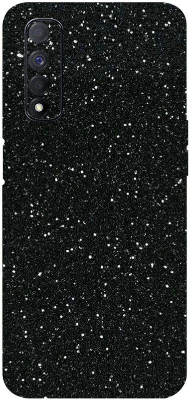 BUGGU Realme Narzo 30, REALME NARZO 30, realme narzo 30 Mobile Skin  (Ultra Super Sparkling Black Glitter Skin With High Mattte Finish.)