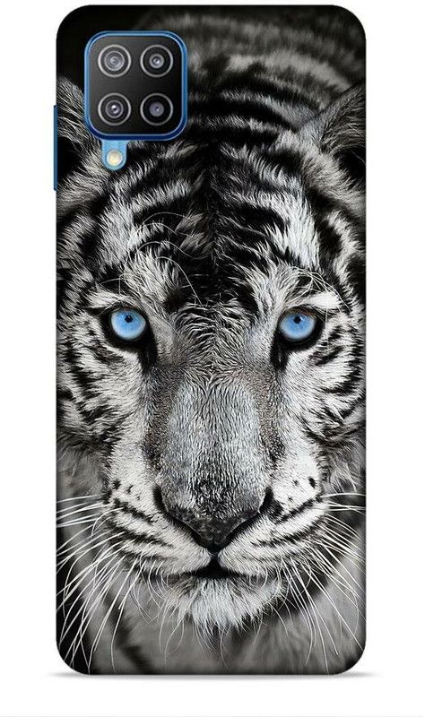 Lucent Crafts Back Cover for Samsung Galaxy F12  (Black, Grey, Pack of: 1)