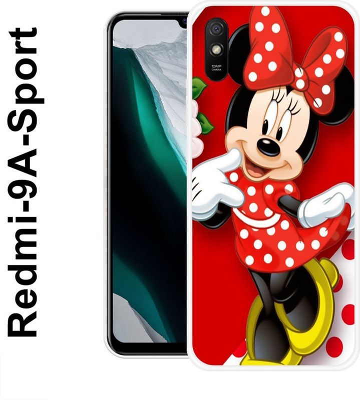 REALKING Back Cover for Redmi 9A Sport  (Multicolor, Grip Case, Silicon)