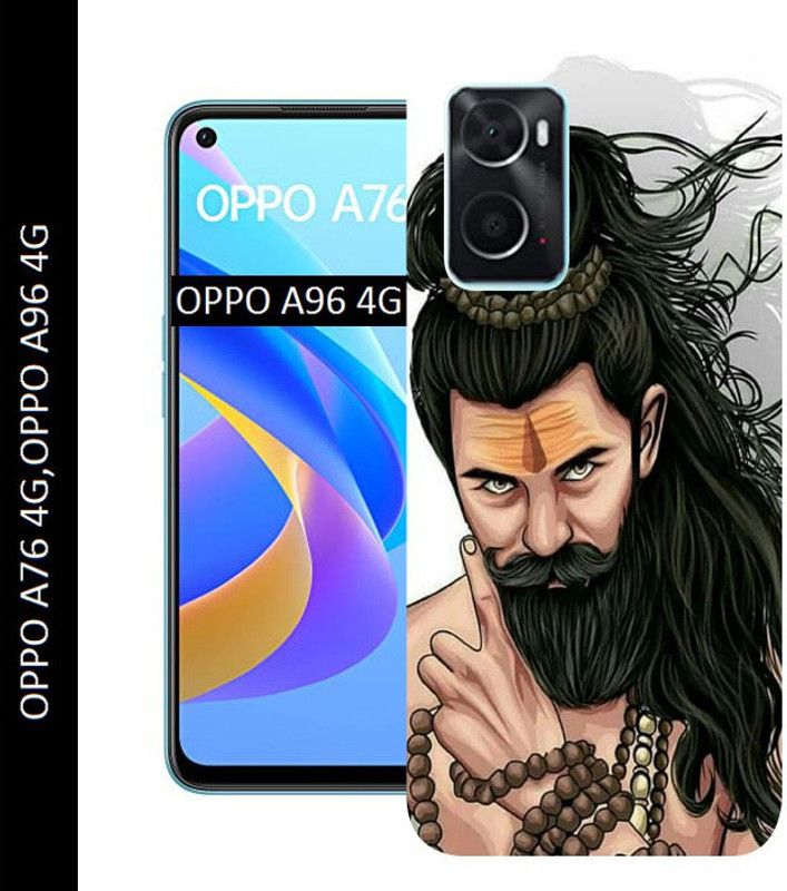 Gabroo Back Cover for OPPO A76 4G, OPPO A96 4G  (Multicolor, Grip Case, Silicon, Pack of: 1)