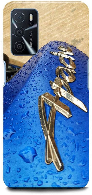FUGGA Back Cover for OPPO A16, APACHE, RACING, BIKE, SPORTS, BIKE  (Blue, Hard Case, Pack of: 1)
