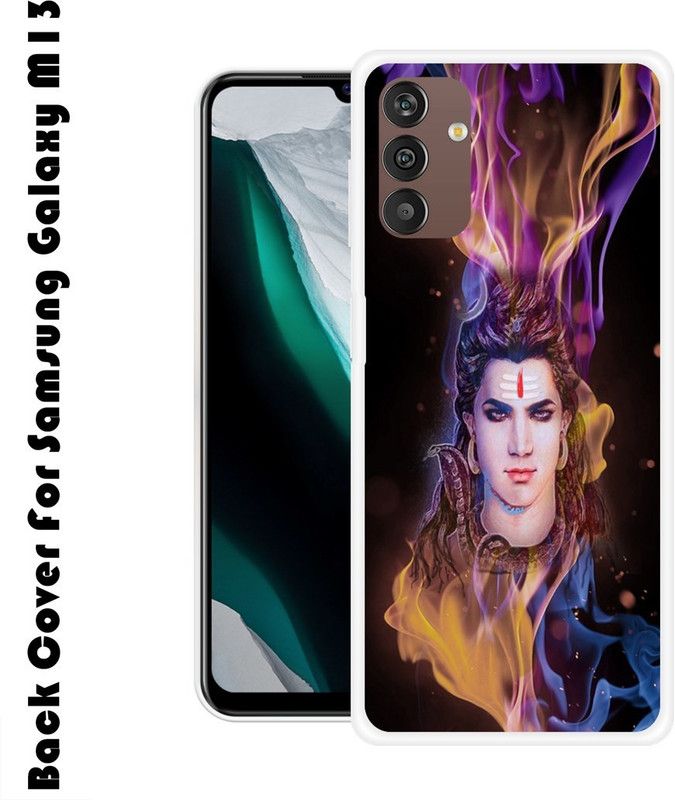 SIMAWAT Back Cover for Samsung Galaxy M13 4G  (Multicolor, Grip Case, Silicon, Pack of: 1)