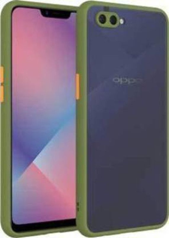 NC Back Cover for Oppo A5S  (Green, Pack of: 1)